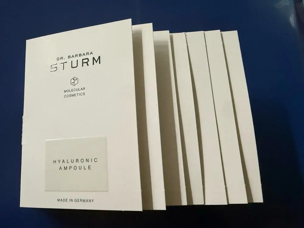 DR. BARBARA STURM HYALURONIC SERUM ampules x7, $145 Ret, sealed, Read Details